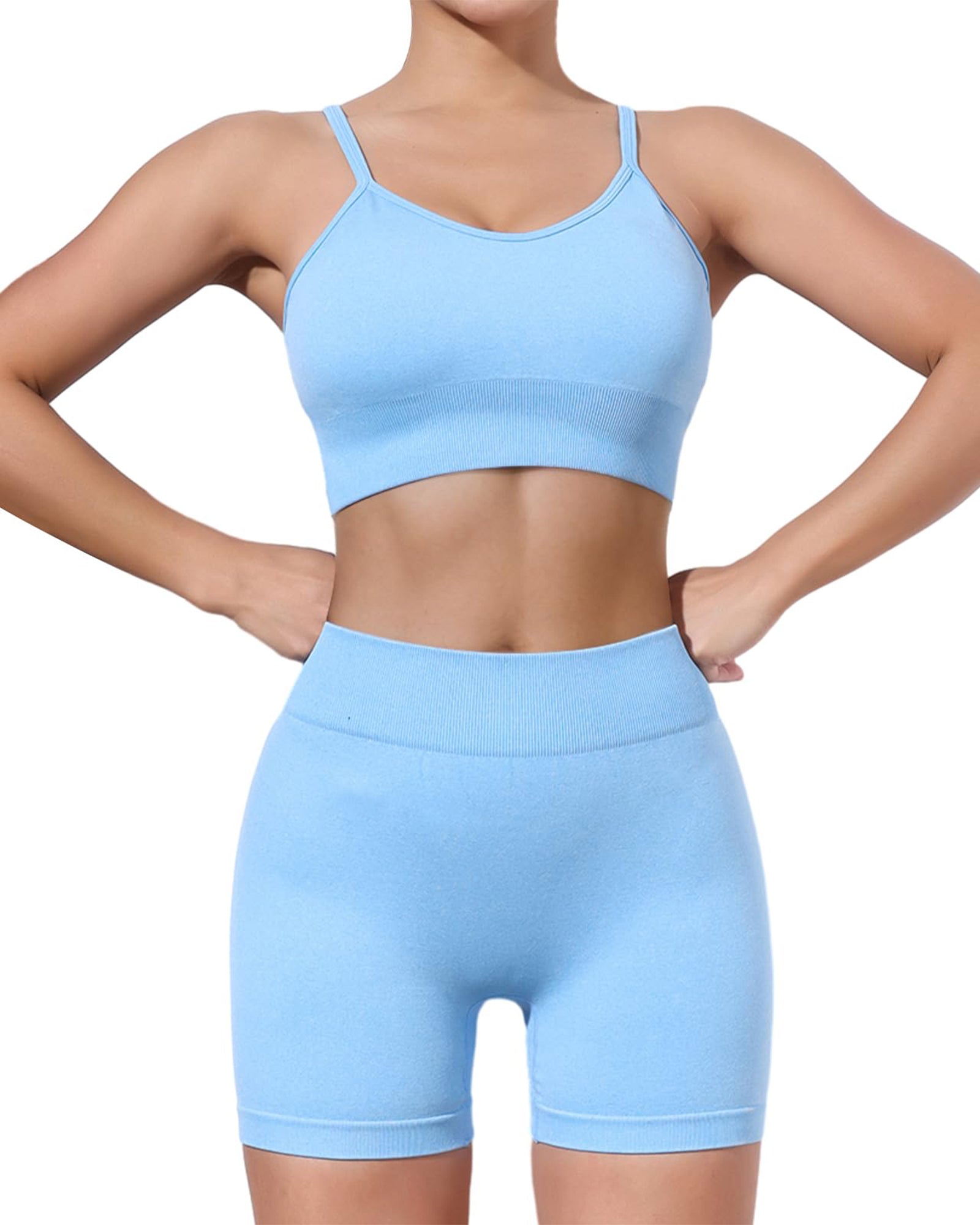 Womens Workout Sets 2 Piece Yoga Outfits