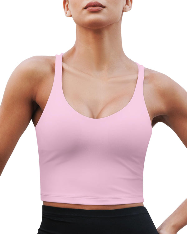 Workout Tank Tops with Built in Bra