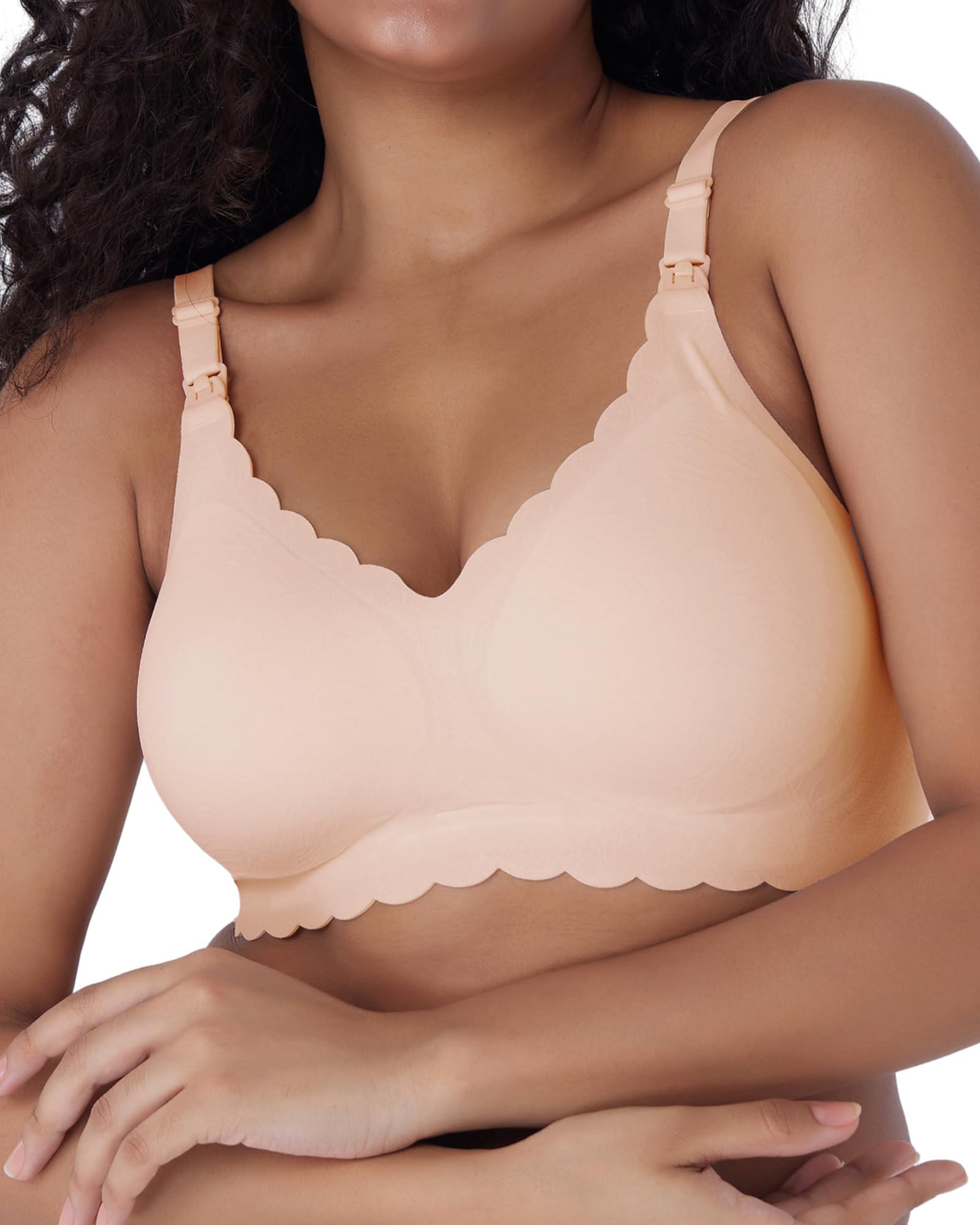 Lace Full Coverage Nursing Bras