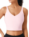 Sports Bras for Women Longline Padded Medium Support