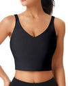 Sports Bras for Women Longline Padded Medium Support