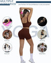 Yoga Outfits Seamless Ribbed Sports Bra Workout Sets