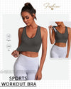 Wireless V Neck Sports Bras