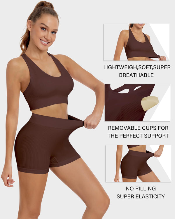 Workout Sets Two Piece Outfits for Women