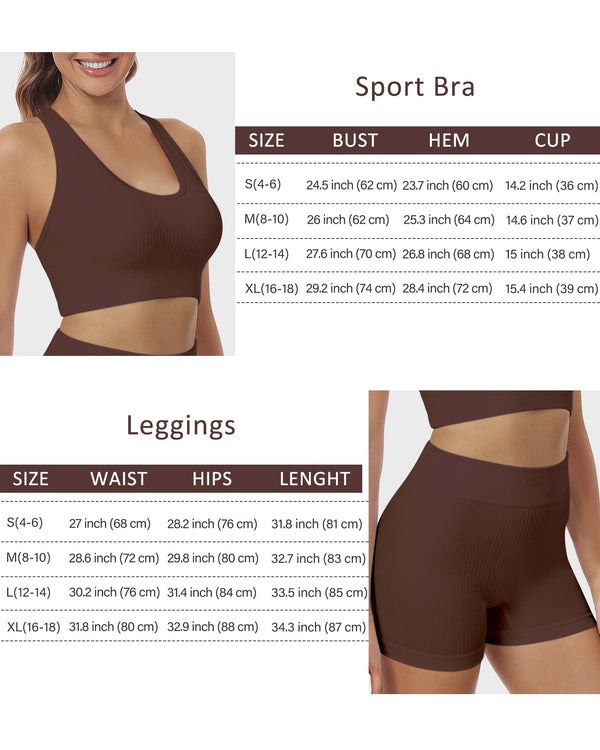 Workout Sets Two Piece Outfits for Women