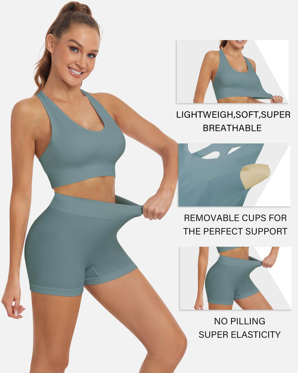 Workout Sets Two Piece Outfits for Women